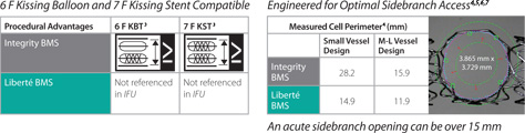 6 F Kissing Balloon and 7 F Kissing Balloon Compatible - Engineered for Optimal Sidebranch Access